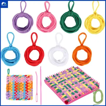 12 Colors Loop Potholder Loops Weaving Loom Loops Weaving Craft Loops with  Multiple Colors for DIY Crafts Supplies Compatible with 7 Inch Weaving Loom  (192 Pieces)