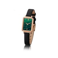 Source of goods Douyin small square watch niche peacock green simple female performance