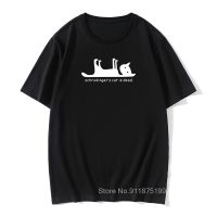 มาใหม่ เสื้อยืดแขนสั้น ผ้าฝ้าย 100% พิมพ์ลายแมว Schrodingers Cat Is Dead Science Cat Lover สําหรับวันพ่อ  F7AR