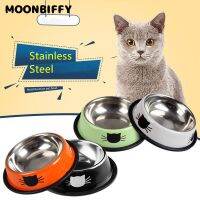 New Assemblable Multicolor Bowl Stainless Steel for Dogs Cats Bowl Non-slip Non-fall Eat Drink Pet Food Container Feeder Dish