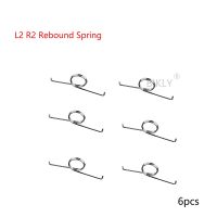 {:”》 -- ชุดเปลี่ยนสกรูแบบเต็มสำหรับตัวควบคุม PS5 L2ปุ่ม R2สปริงทริกเกอร์คีย์สปริงสกรูแบบยืนฐานซ่อมสปริง