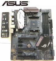 A-Sus ROG STRIX B350-F เมนบอร์ดเกม AMD B350,ซ็อกเก็ต AM4เมนบอร์ดตั้งโต๊ะรองรับ RYZEN 3700x บอร์ดขาย