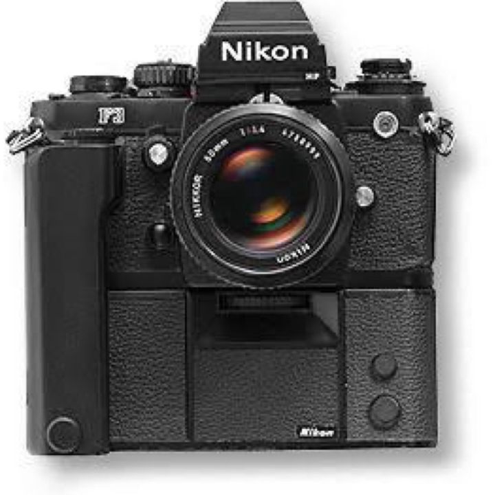 มอเตอร์ไดร์-nikon-md-4-ใส่กับกล้องฟิล์ม-nikon-f3