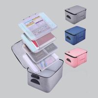 Waterproof Business Briefcase A4 Document Storage Bag Men Women Electronic Product Purse Handbags Home Travel Organizer Pouch