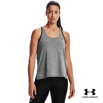 Under Armour UA Womens Knockout Mesh Back Tank อันเดอร์ อาร์เมอร์ เสื้อเทรนนิ่ง สำหรับผู้หญิง รุ่น Knockout Mesh