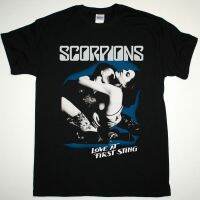 2023 NEW   scorpions love at first sting 1984 new black t-shirt  (Contact online for free design of more styles: patterns, names, logos, etc.)