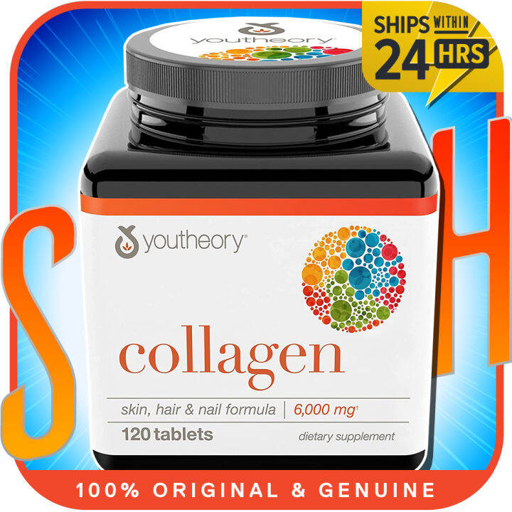 Youtheory Collagen with Vitamin C, Advanced Hydrolyzed Formula for