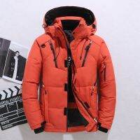 ❀☾✴ Size M-5XL Thickened Down Coat for Men Short Outdoor Windproof Warmth Puffer Jacket Jaqueta Couro Masculina Jk-964