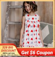 Childdkivy Girls Summer Dress 2022 Fashion Clothes Girl Cotton Kids Princess Dresses for Girls 8 to 10 years Children midi Dress