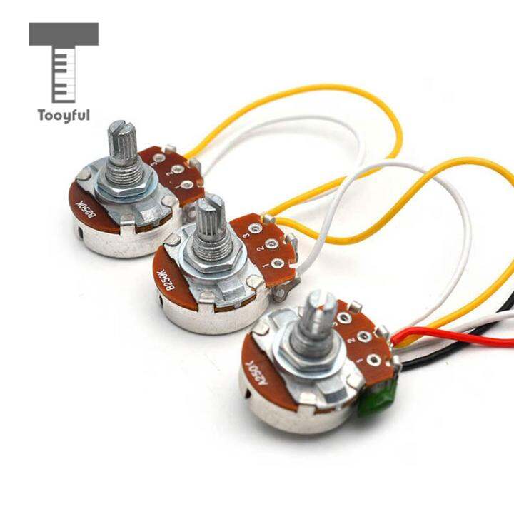 tooyful-durable-jazz-bass-circuit-wiring-harness-kit-tone-volume-control-a250k-b250k-pots-socket