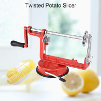 【Clearance】【สินค้าขายดี】(ราคาถูก)Twister Cutter  คู่มือเครื่องหั่นมันฝรั่งเป็นเกลียวแตงกวา Tornado Twister ที่หั่นผักผลไม้กระป๋องเครื่องมือ - INTL