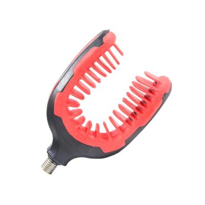 ‘【；】 1Pcs Silicone Carp Fishing Rod Rest Head Gripper Rod Grips For Rod Pod Holder Fishing Pole Bracket Support Fishing Accessories