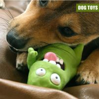 Qmonster Dog Toy Thick Wall Cute Squeaky Natural Rubber High Quality Sound Interactive Puppy Toy Chew Toy Pet Supplies Dog Stuff Toys