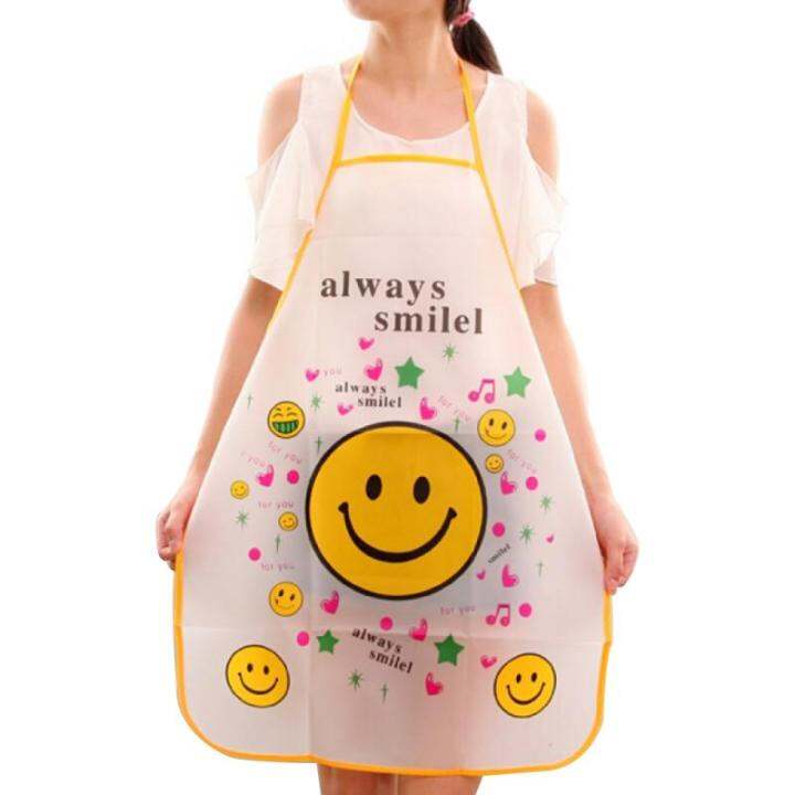 1pc-lovely-cartoon-apron-sleeveless-pvc-waterproof-anti-oil-aprons-kitchen-cooking-waist-bib-reuseable-creative-women-apron-aprons