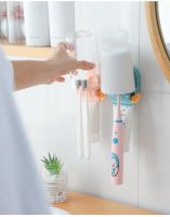 Toothpaste Squeezer Toothbrush Holder Punch-free Washing Cup Rack Bathroom Accessories Clip-on Toothpaste tube Squeezer