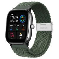 (ร้อน) 20มิลลิเมตร22มิลลิเมตรถักห่วงเดี่ยวสำหรับ Amazfit GTS 422eGTS2มินิ Gtr 422e3 Pro 47มิลลิเมตร Stratos สร้อยข้อมือนาฬิกาวง Amazfit Bip สาย