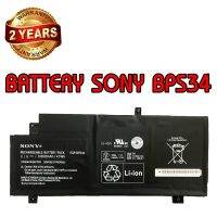 รับประกัน 2 ปี BATTERY SONY BPS34 แบตเตอรี่ โซนี่ VAIO Fit 15 14 SVF15A VGP-BPS34 BPL34 แท้