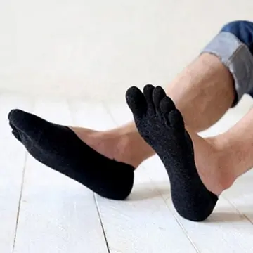3-12 Pairs Mens No Show Invisible Nonslip Loafer Solid Boat Cotton Low Cut  Socks