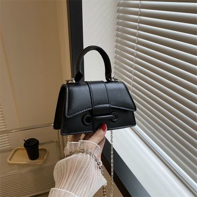 【Hot Sale】 Fashionable bag female 2023 summer new simple fashion Messenger casual foreign style one shoulder portable square