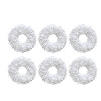 6Pcs for ECOVACS DEEBOT X1 Omni Turbo Robot Vacuum Cleaner Mop Cloth Rotating Cloth Mop Pad Replacement Parts