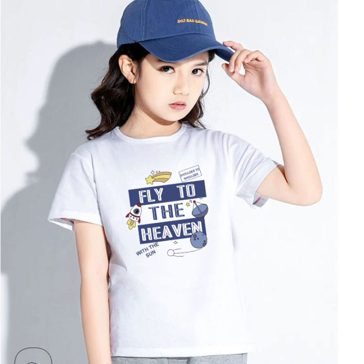 k-2188เสื้อยืดแขนสั้นเด็กลายการ์ตูนน่ารัก-ผ้านุ่มใส่สบาย-ลายเยอะ-สีครบ-ไซส์ครบ-ปลีก-ส่ง