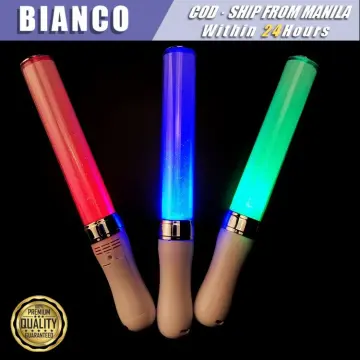1pc Concert fluorescent rod as electronic led colorful luminous sponge rod  foam fluorescent rod silver light rod