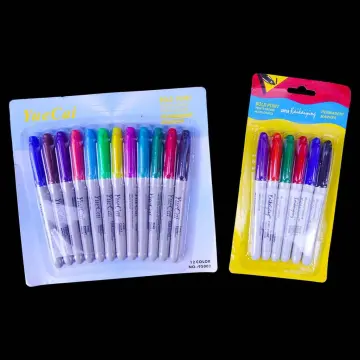 12pcs Mixed Color Waterproof Marker Pen