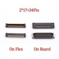 2-5Pc 34pin LCD Display FPC Connector For Huawei Nova 7 SE/P40 Lite 5G/Honor 30S/10 Lite/P Smart 2019 Screen Flex Port On Board