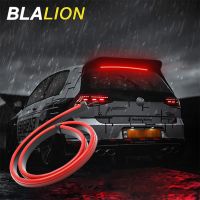 Universal Car LED 3rd Brake Light Rear Warning Turn Signal Strips Multifunction Tail Lamp Car Daytime Running Light Flexible 12v