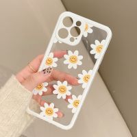 Flowers Daisy Smile Phone Case For Samsung A52S 5G Case S22 Ultra S20 FE S21 S23 Ultra A52 A53 A12 A13 A32 A50 A51 A71 A73 Cover