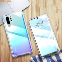 Shockproof Airbag Case For Huawei P30 Lite P30Pro Soft Silicone Transparent Phone Back Cover For Huawei P30 Pro Coque