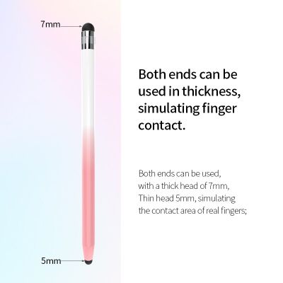 ขายดี Wenku 2In ไล่ระดับสีสำหรับเด็ก1ปลายซิลิโคนปากกาสไตลัส Capacitive 4ชิ้นอะไหล่ปลายปากกาซิลิโคนสำหรับปากกาหัวสัมผัสอเนกประสงค์