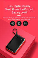 *Baseus Type-C Mini S Digital Display 3A/10000 mAh 15W พาวเวอร์แบงค์จอแสดงผลดิจิตอล