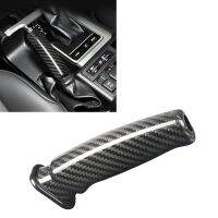 Carbon Fiber Car Handbrake Cover Handle Trim Hand Brake Shell For Toyota Land Cruiser Prado 2014 2015 2016 2017 2018 2019