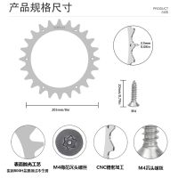 &amp;lt;&amp;gt;Worx Landroid หุ่นยนต์ตัดหญ้า SM รุ่น 205mm ตะปูกันลื่นสำหรับล้อลาก ล้อกันลื่น รองเท้าสตั๊ด