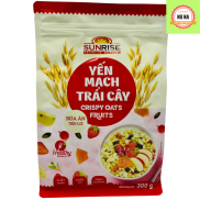 Yến Mạch Trái Cây Sunrise Premium Quality - Crispy Oats Fruits