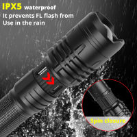 Upgrade Super Bright LED Flashlight XHP50.2 XHP90 Rechargeable Torch USB Zoom Lantern Camping Hunting Lamp Use 18650 Battery