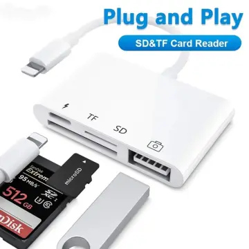 OTB USB-C / Lightning Cable - iPhone 14/13/12/X/iPad Pro - 1m - White