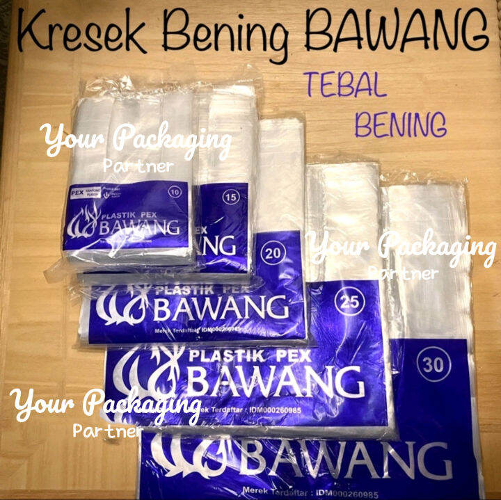 KRESEK BENING PE PEX / KANTONG PLASTIK PE BENING PE PEX 10 15 20 25 ...