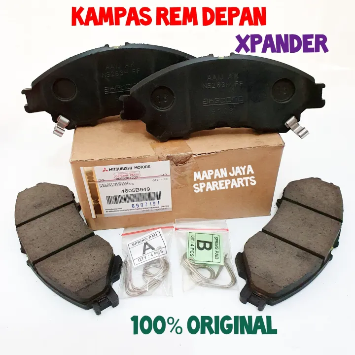 BRAKE PAD MITSUBISHI KAMPAS REM DEPAN XPANDER Lazada Indonesia