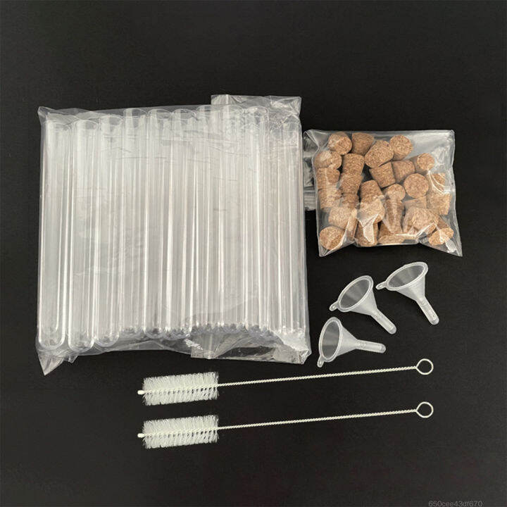 Plastic Test Tubes with Cork Stoppers Bath Salt Tubes Gumball Candy