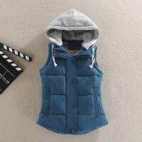 Winter Woman Coat 2022 Very Warm Womens Vest 2022 Gilè Rebecas West Parkas Jackets Zevity Jott Vests Female Clothing Tweed Traf