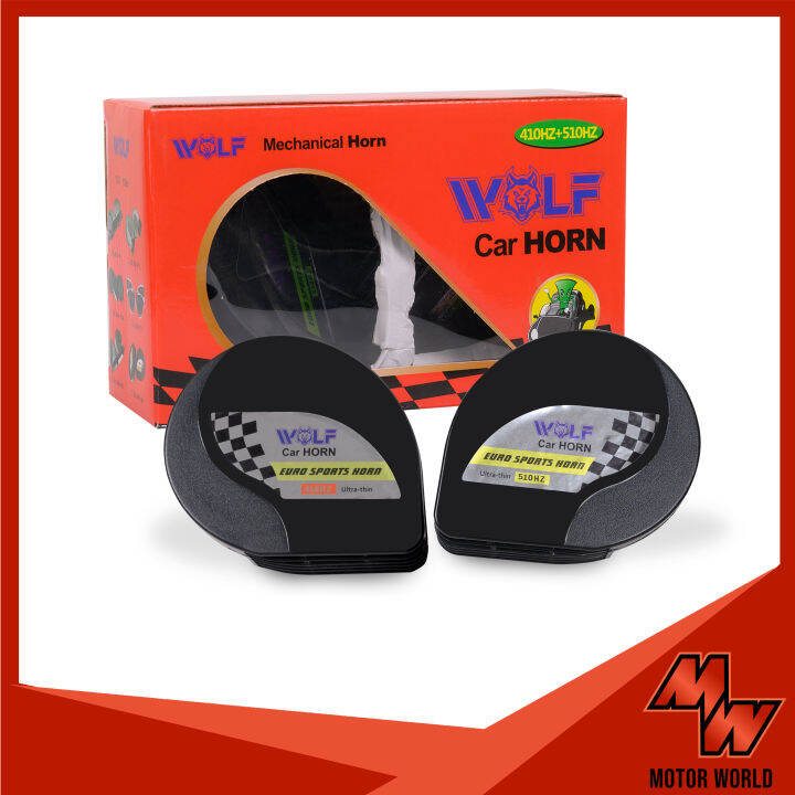 Motorcycle Wolf mechanical horn for motorcycle and cars 12 volts