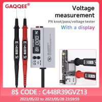 2.0 Multimeter Voltage Tester Digital Internal Resistance Meter Detector 3 Screen Display with Repair Pen for Motherboard Test