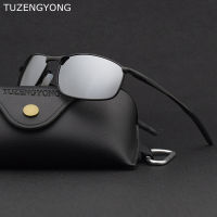 TUZENGYONG Polarized Men Sunglasses 2019 Brand Designer Alloy Frame Mens Driving Sun Glasses UV400 Goggles Oculos de sol