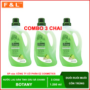 Nước Lau sàn Botany - tinh dầu sả chanh combo 3