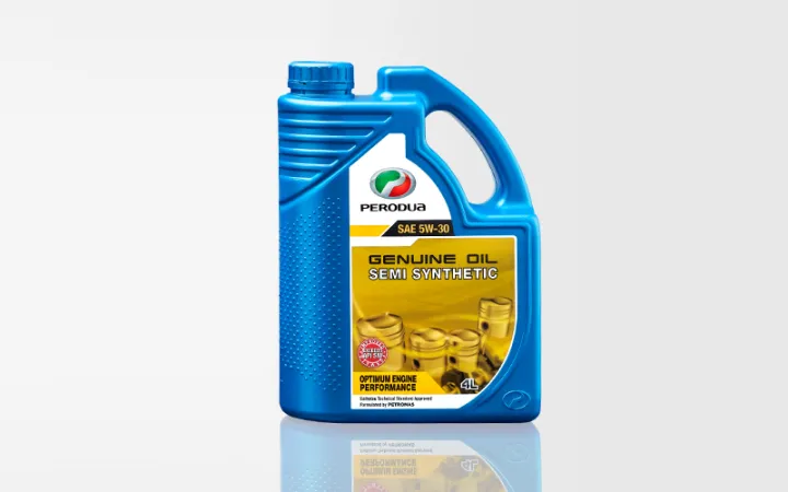 Perodua 5w30 Semi Syntheic Engine Oil 4L MYVI / ALZA / VIVA ( Original ...