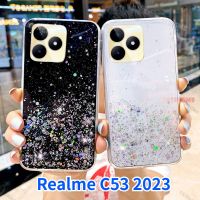 เคส Realme C53 2023ลายท้องฟ้าเต็มไปด้วยดวงดาวสำหรับ Realme C55 C53 53C C 53 55 RealmeC53 2023 4G 5G ป้องกันการกระแทกโทรศัพท์แอนดรอยด์ฝาหลังเป็นประกาย Samsung เคสโทรศัพท์ TPU