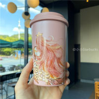 ถ้วย Starbuck 2022วันครบรอบการแบ่งอาหารวิเศษเทพธิดาสแตนเลสถ้วยน้ำร้อนกาแฟโต๊ะแก้วน้ำ