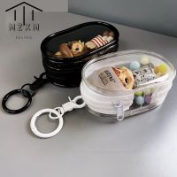 ☽☄ yueshilu010514 Transparent Storage Keychain Dustproof Mysterious Manager Matt Organizer